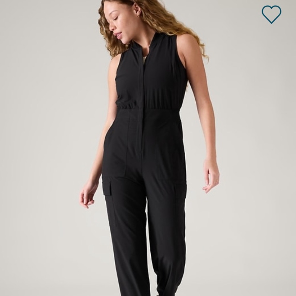 Athleta Brooklyn Jumpsuit, size 10. New with tags.